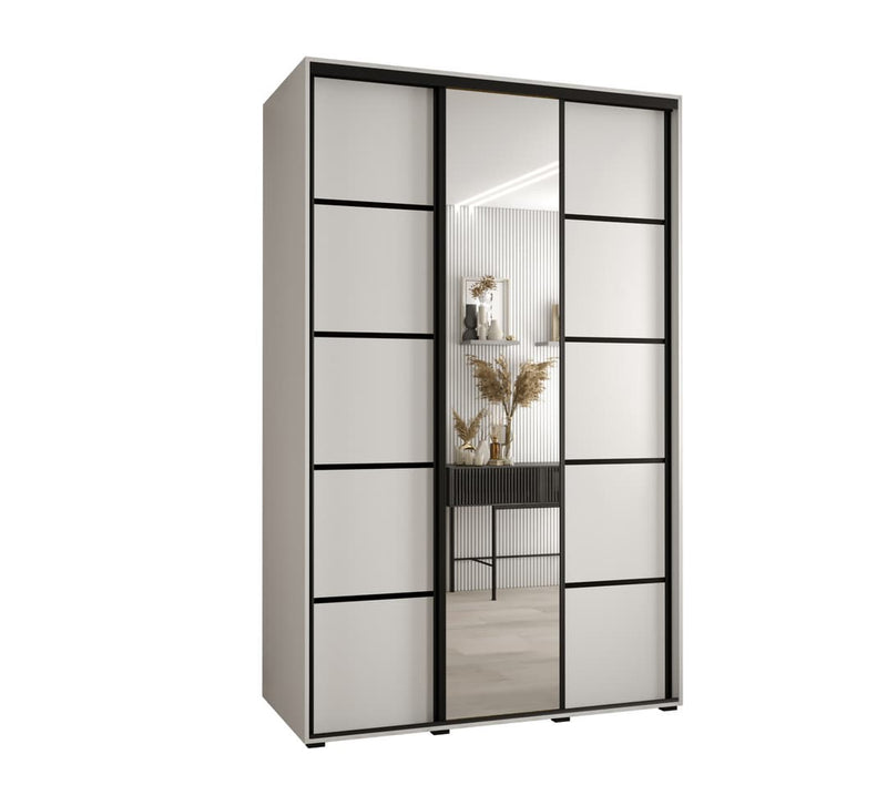 Cannes V Sliding Door Wardrobe 150cm