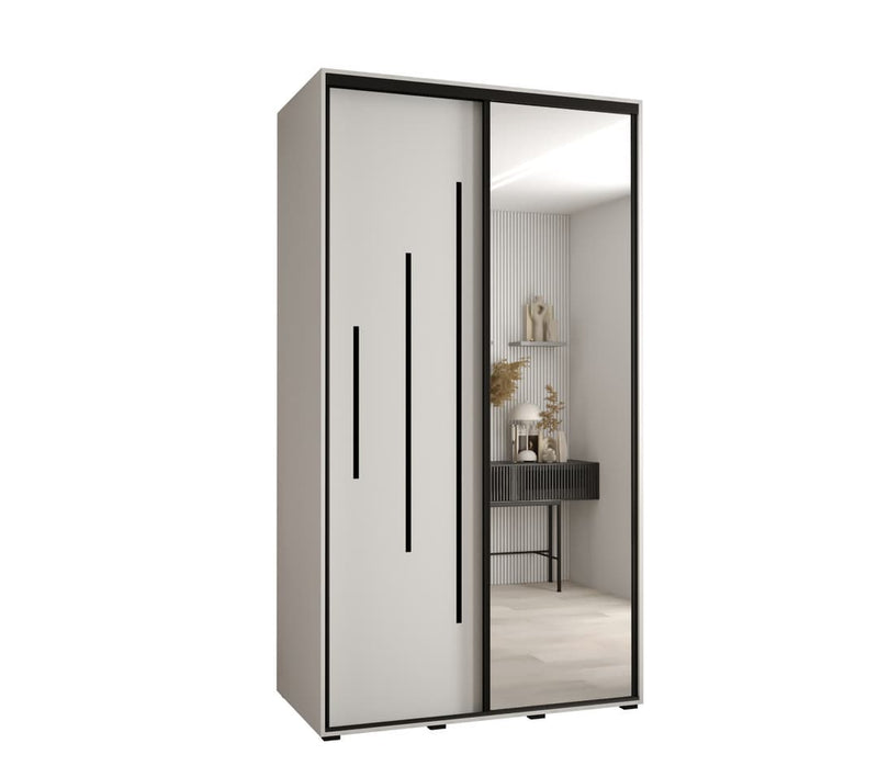 Cannes XIII Sliding Door Wardrobe 140cm