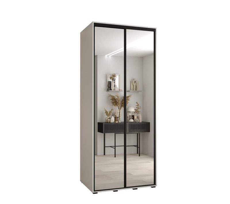 Cannes II Sliding Door Wardrobe 100cm