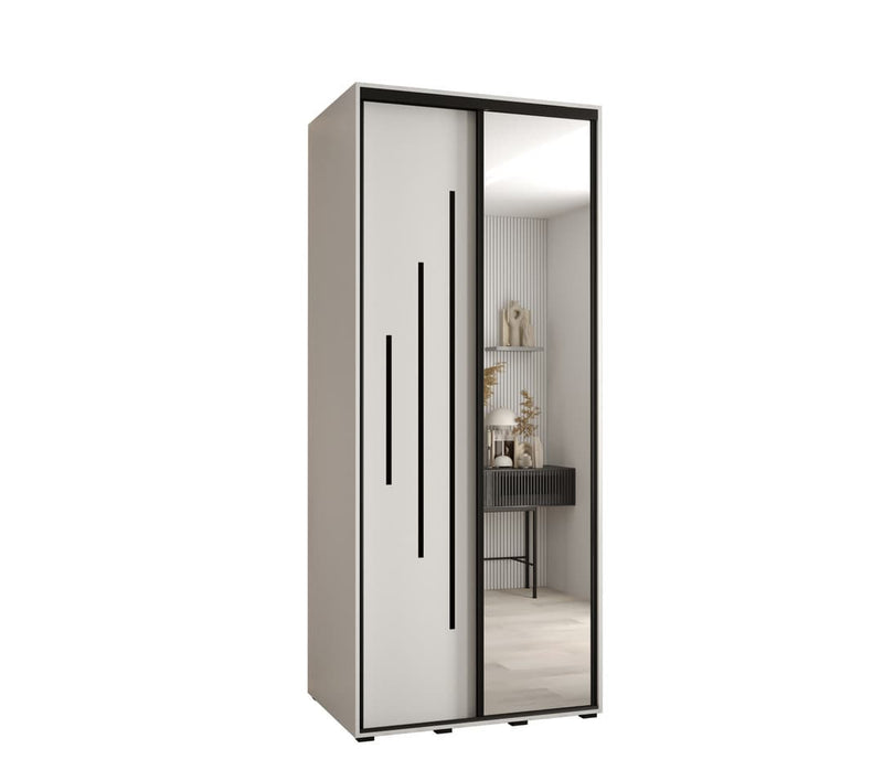 Cannes XIII Sliding Door Wardrobe 110cm