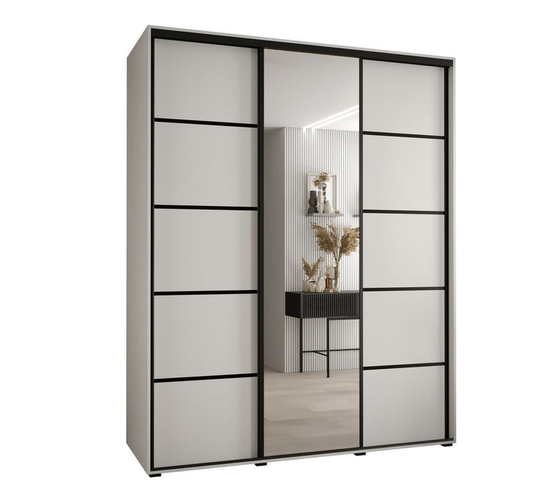 Cannes V Sliding Door Wardrobe 200cm