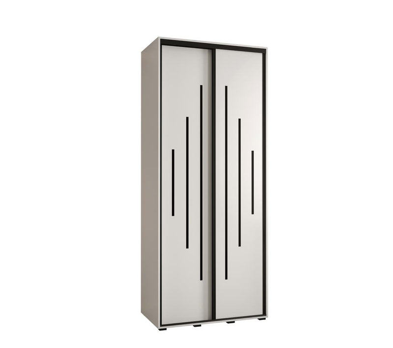 Cannes XII Sliding Door Wardrobe 100cm