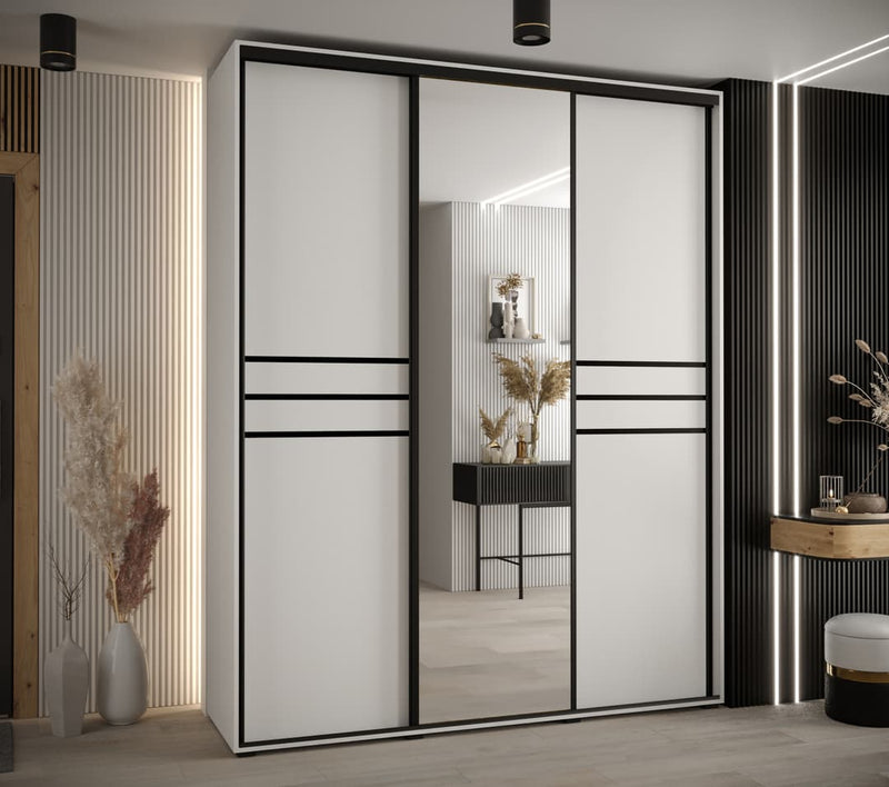 Cannes XI Sliding Door Wardrobe 190cm