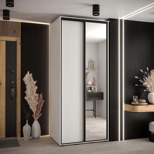 Cannes III Sliding Door Wardrobe 120cm