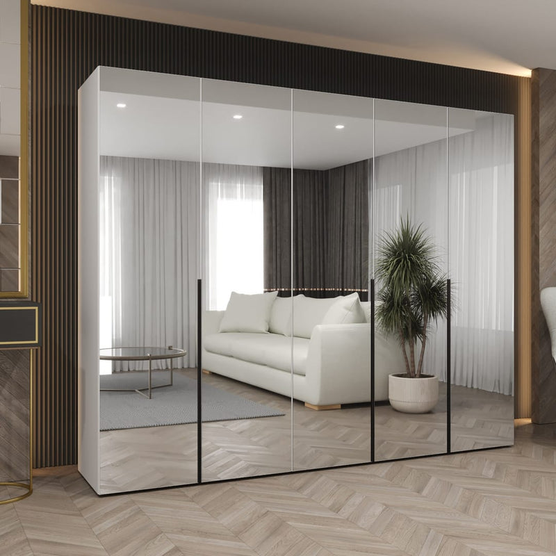 Alicante III Hinged Door Wardrobe 250cm