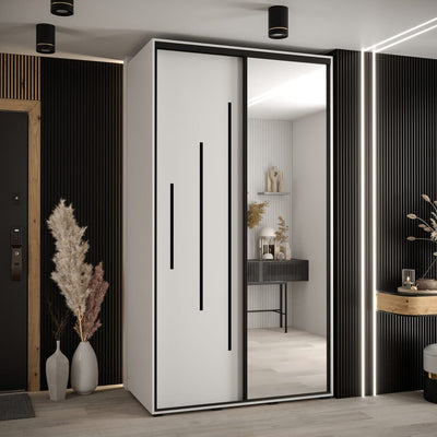 Cannes XIII Sliding Door Wardrobe 140cm