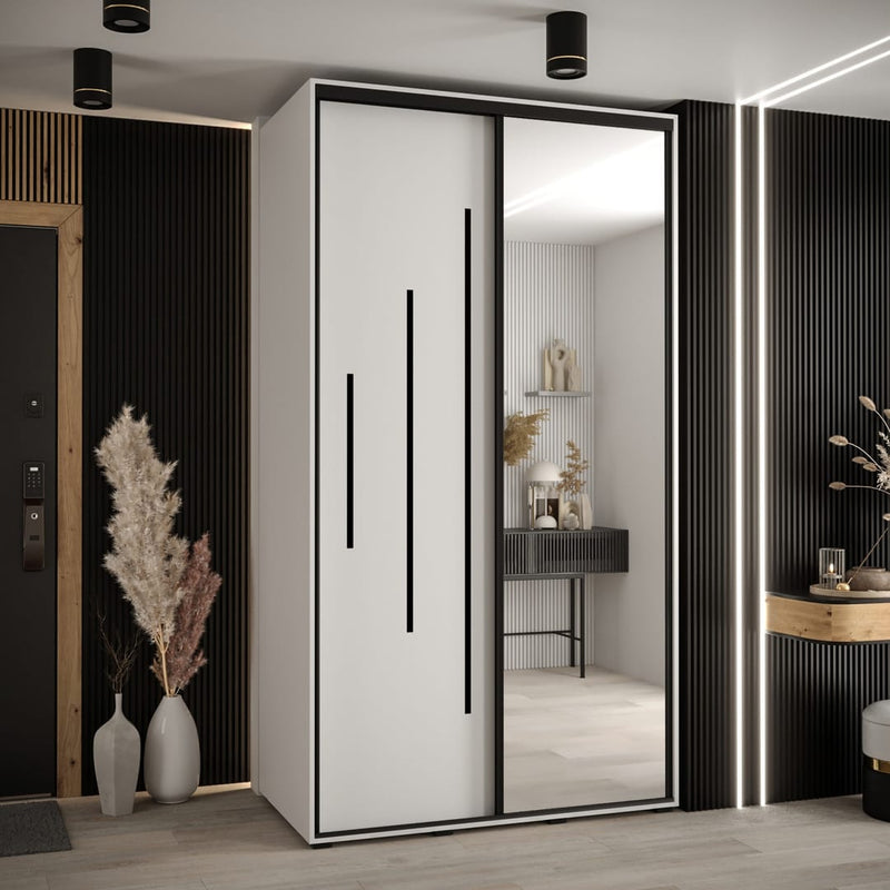 Cannes XIII Sliding Door Wardrobe 140cm