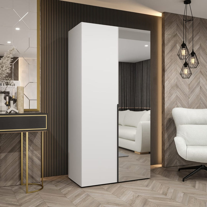 Alicante II Hinged Door Wardrobe 100cm