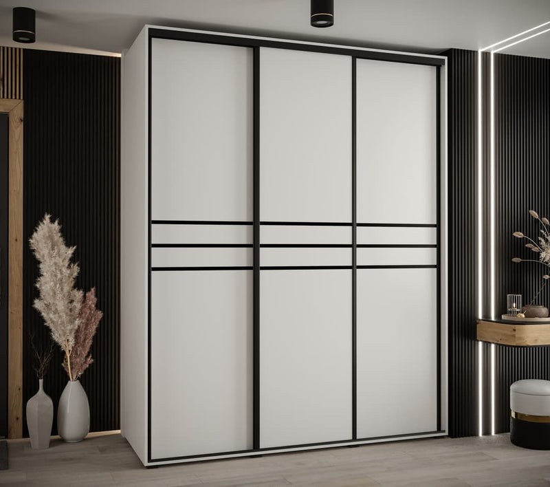 Cannes X Sliding Door Wardrobe 200cm