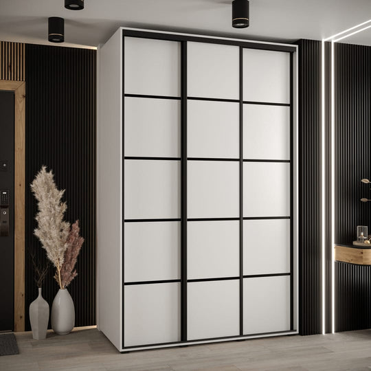 Cannes IV Sliding Door Wardrobe 150cm