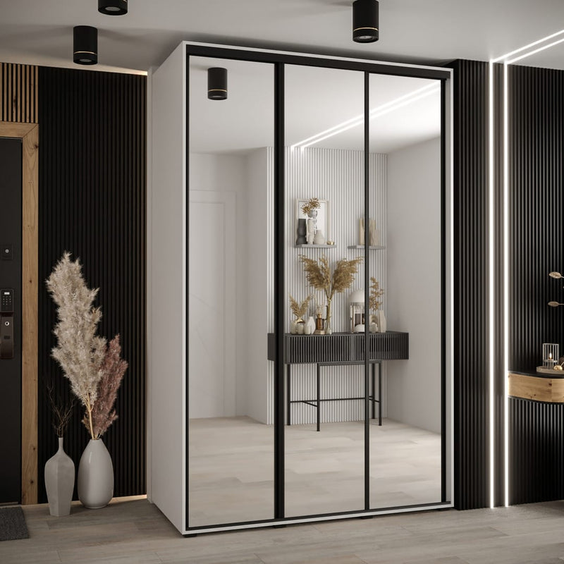 Cannes II Sliding Door Wardrobe 150cm