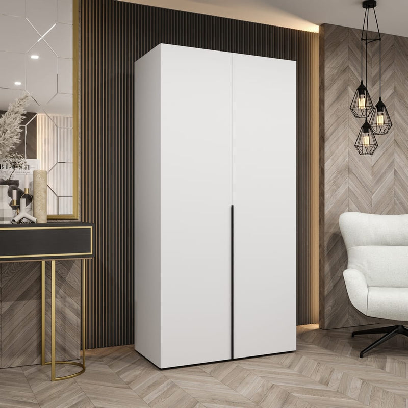 Alicante I Hinged Door Wardrobe 100cm