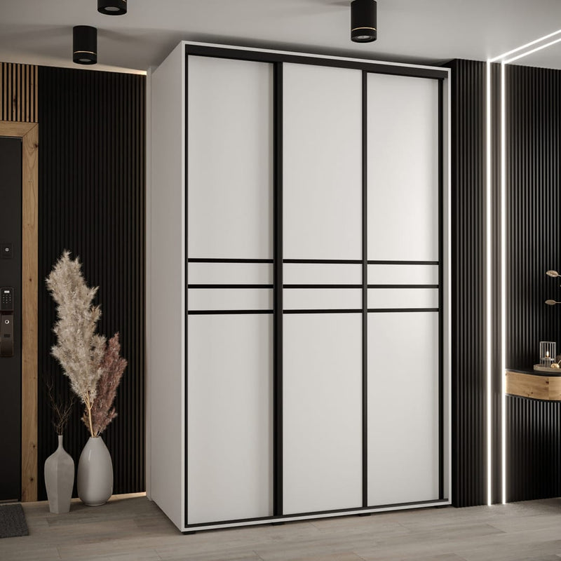 Cannes X Sliding Door Wardrobe 160cm