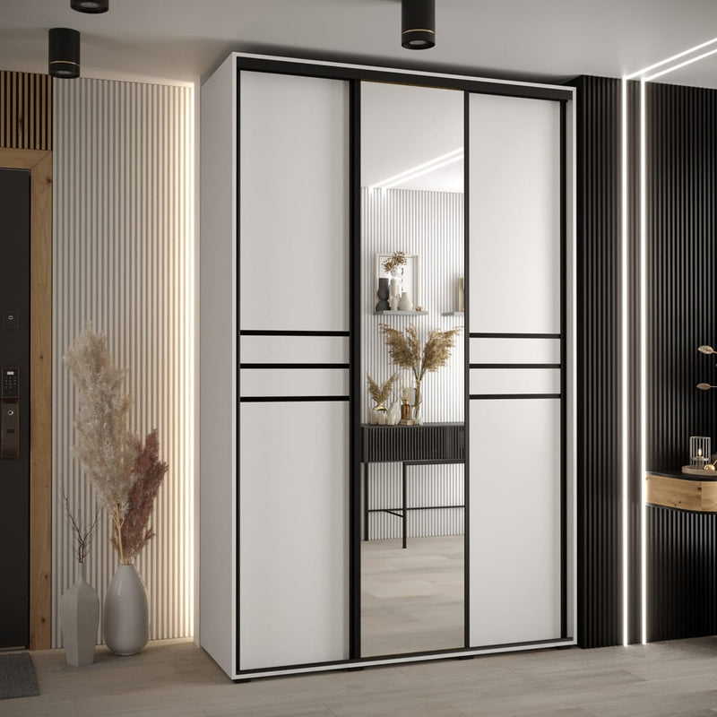 Cannes XI Sliding Door Wardrobe 160cm