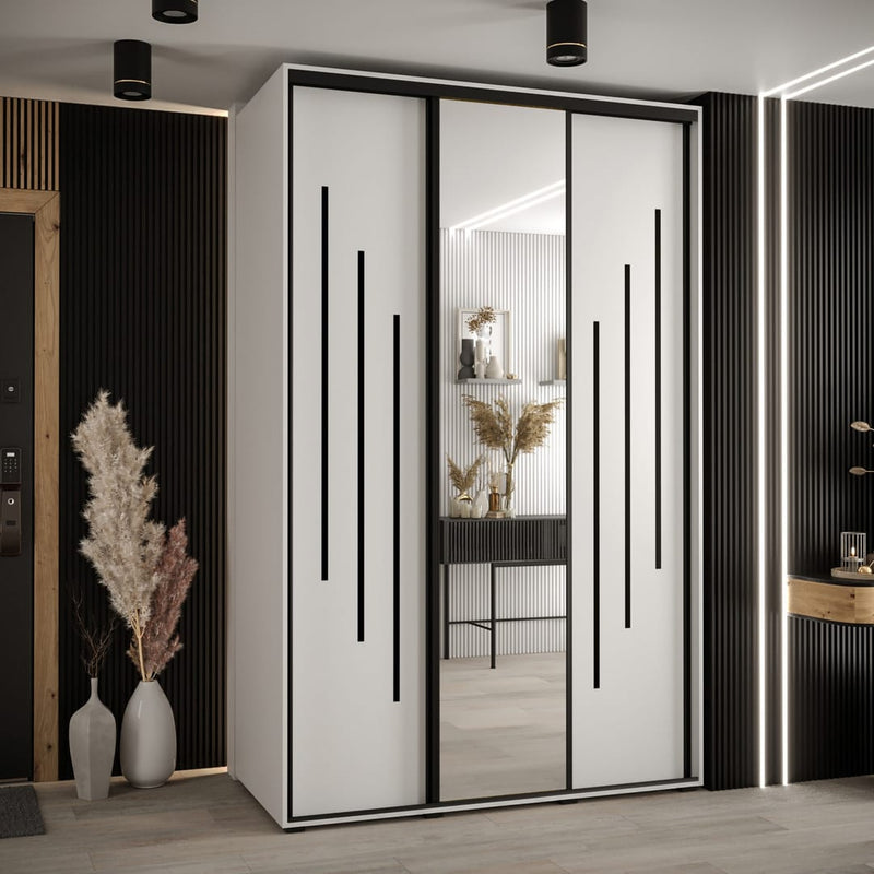 Cannes IX Sliding Door Wardrobe 160cm