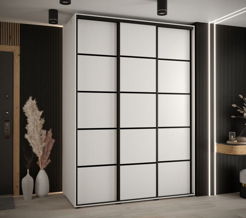 Cannes IV Sliding Door Wardrobe 180cm