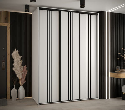 Cannes VI Sliding Door Wardrobe 170cm