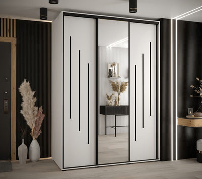 Cannes IX Sliding Door Wardrobe 170cm