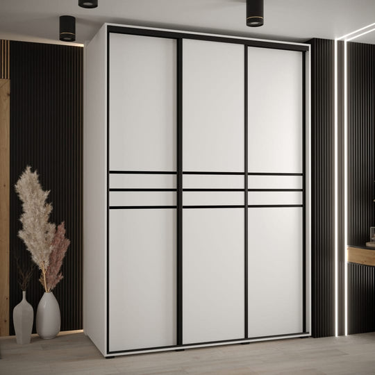 Cannes X Sliding Door Wardrobe 180cm