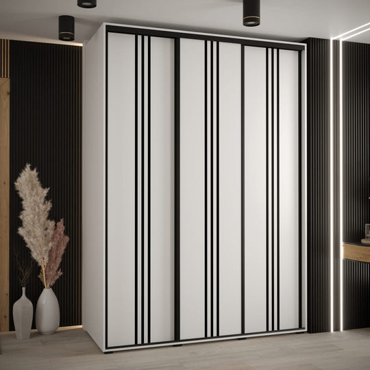 Cannes VI Sliding Door Wardrobe 180cm