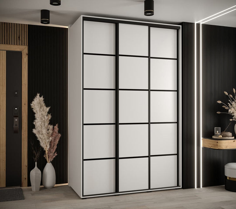 Cannes IV Sliding Door Wardrobe 160cm