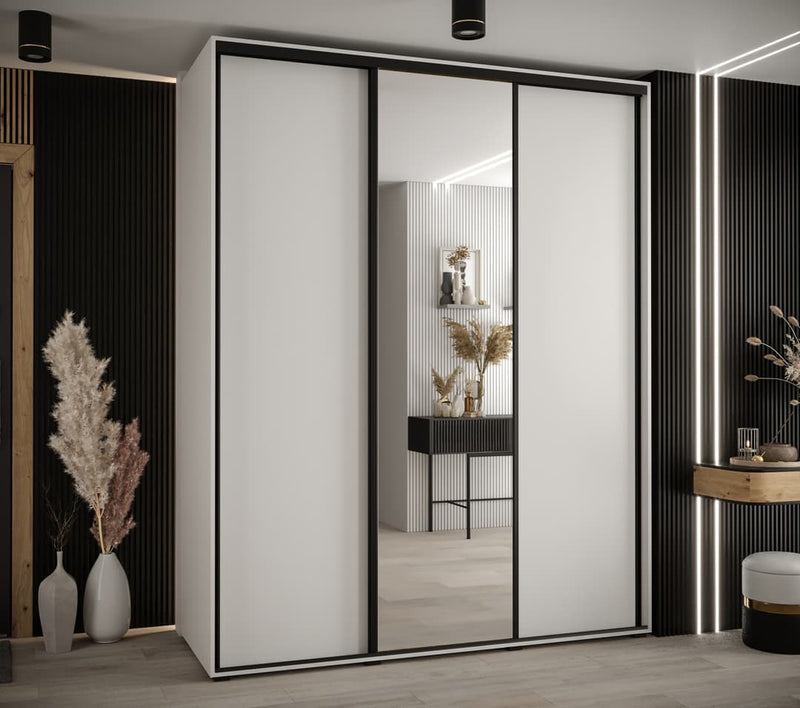 Cannes III Sliding Door Wardrobe 200cm