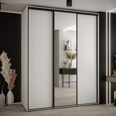 Cannes III Sliding Door Wardrobe 190cm