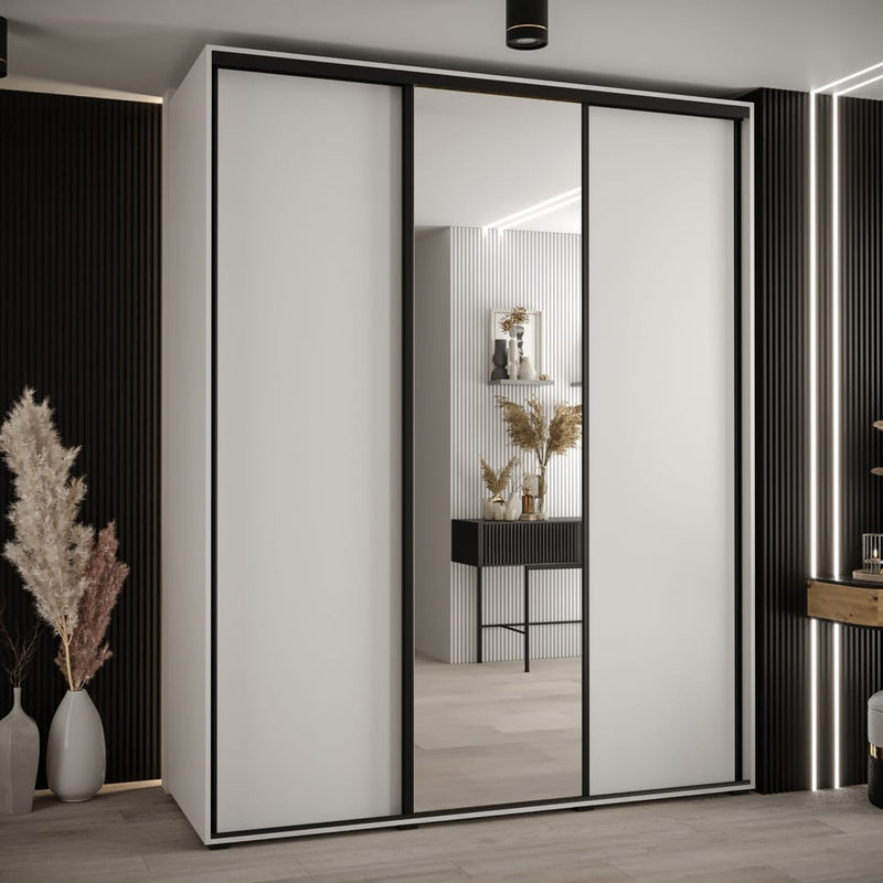 Cannes III Sliding Door Wardrobe 190cm