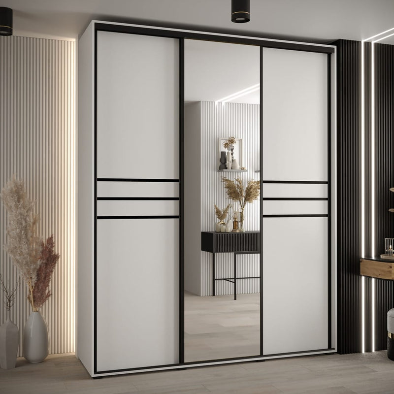 Cannes XI Sliding Door Wardrobe 190cm