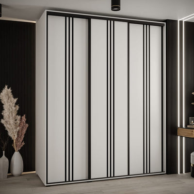 Cannes VI Sliding Door Wardrobe 190cm