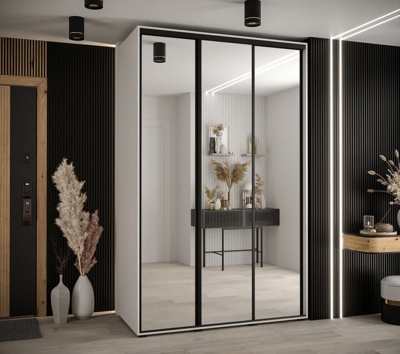 Cannes II Sliding Door Wardrobe 150cm