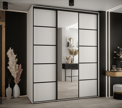 Cannes V Sliding Door Wardrobe 200cm