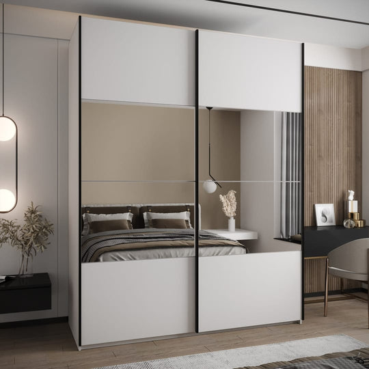 Trosa IV Sliding Door Wardrobe 190cm