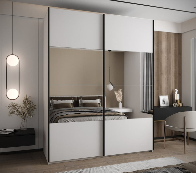 Trosa IV Sliding Door Wardrobe 200cm