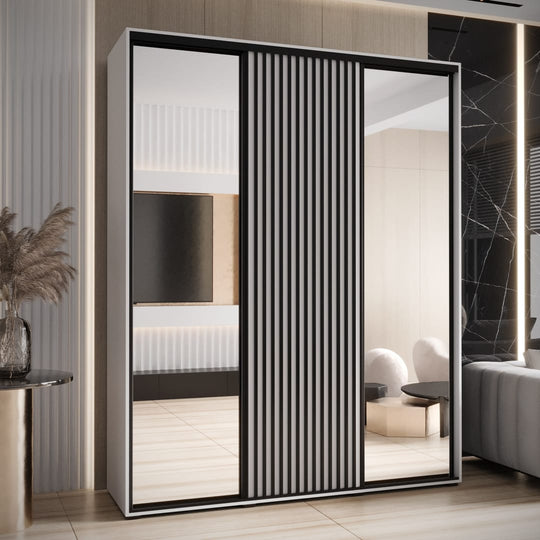 Sapporo II Sliding Door Wardrobe 200cm