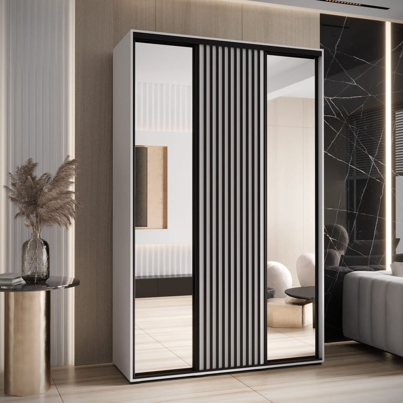 Sapporo II Sliding Door Wardrobe 160cm