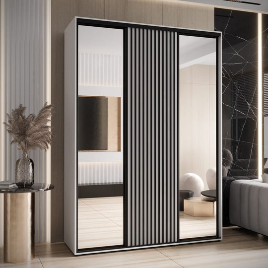 Sapporo II Sliding Door Wardrobe 170cm