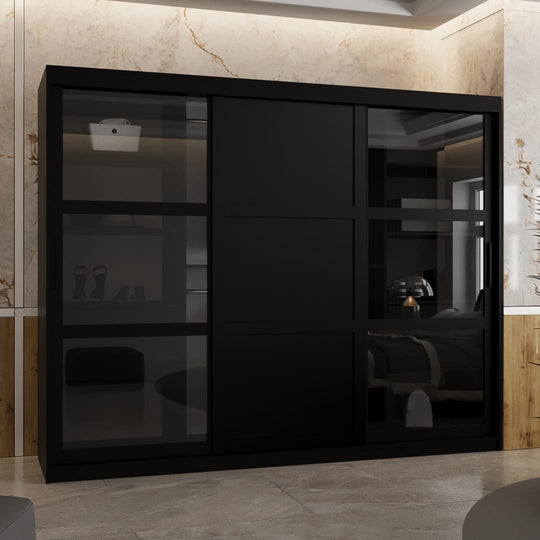 Parma III Sliding Door Wardrobe 250cm