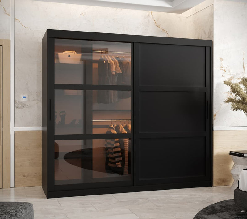 Parma III Sliding Door Wardrobe 200cm