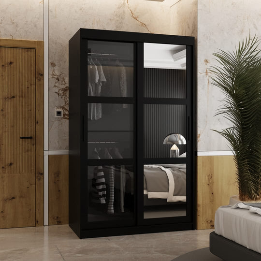 Parma II Sliding Door Wardrobe 120cm