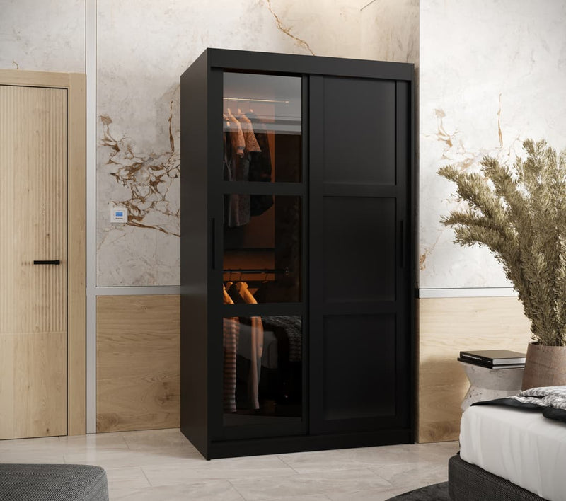 Parma III Sliding Door Wardrobe 100cm