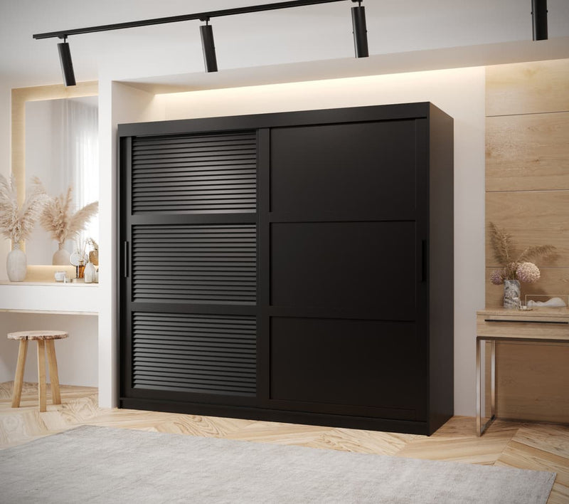 Larvik III Sliding Door Wardrobe 200cm