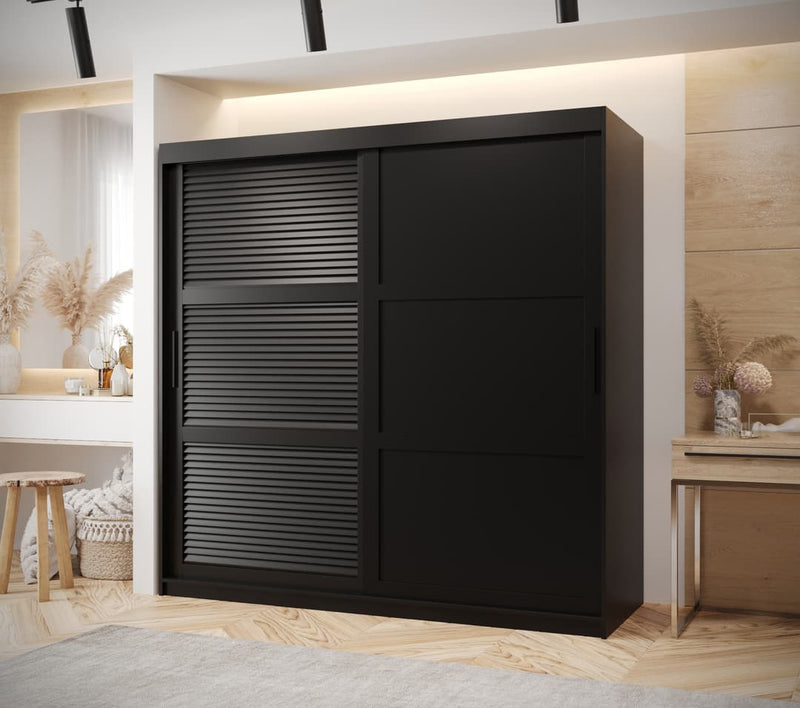 Larvik III Sliding Door Wardrobe 180cm