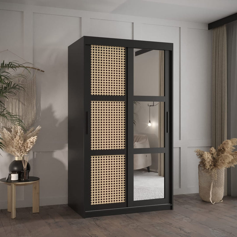 Rena II Sliding Door Wardrobe 100cm
