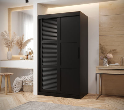 Larvik III Sliding Door Wardrobe 100cm