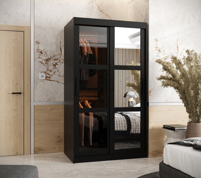 Parma II Sliding Door Wardrobe 100cm