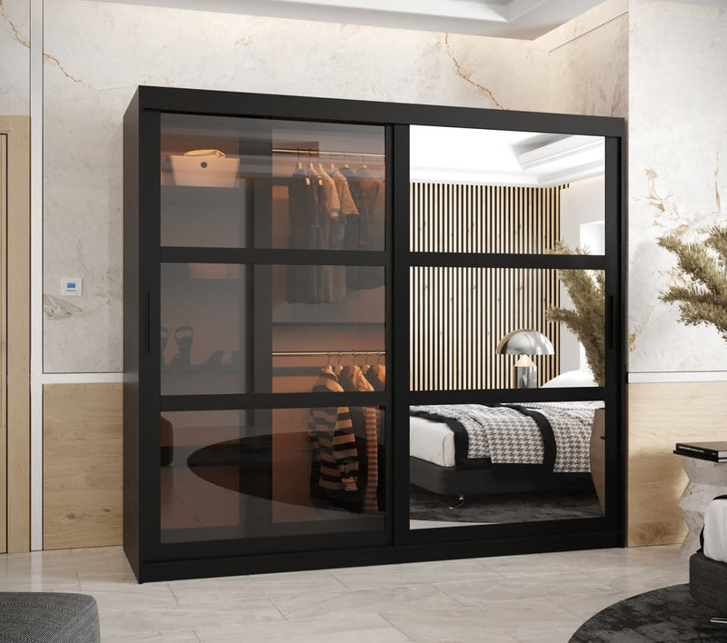 Parma II Sliding Door Wardrobe 200cm