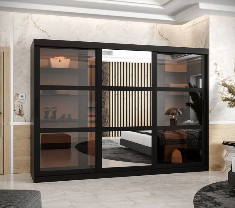 Parma II Sliding Door Wardrobe 250cm