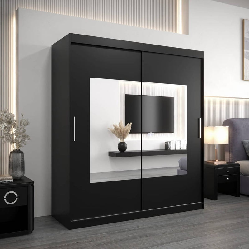 Torino Sliding Door Wardrobe 180cm