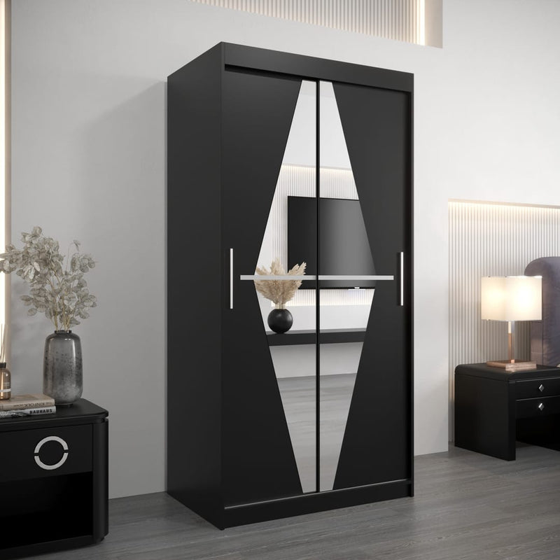 Boliwia Sliding Door Wardrobe 100cm